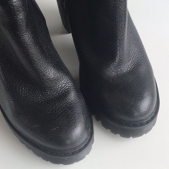 Dr. Martens Magdalena black heeled ankle boots pebbled - Picture 10 of 16
